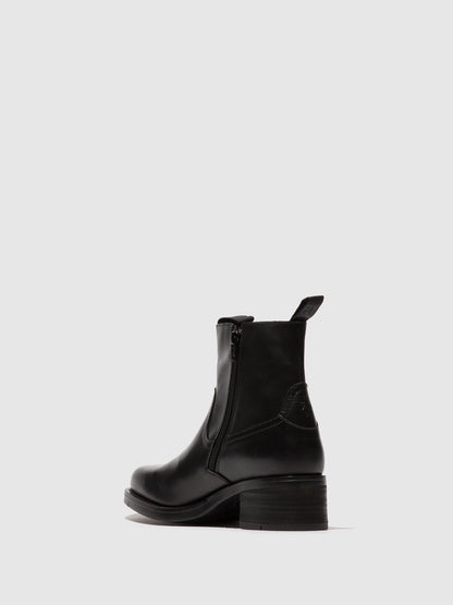 Reißverschluss-Stiefeletten RALI513FLY SCHWARZ