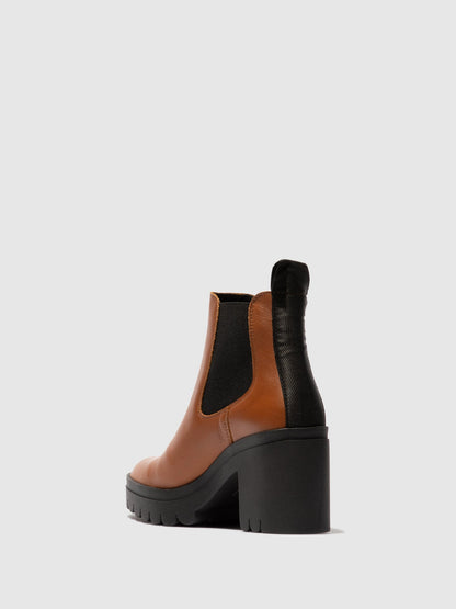 Chelsea-Stiefeletten TOPE520FLY TAN