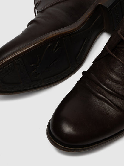 Schnürstiefeletten MURO577FLY ECO(VEGETAL) MOCCA