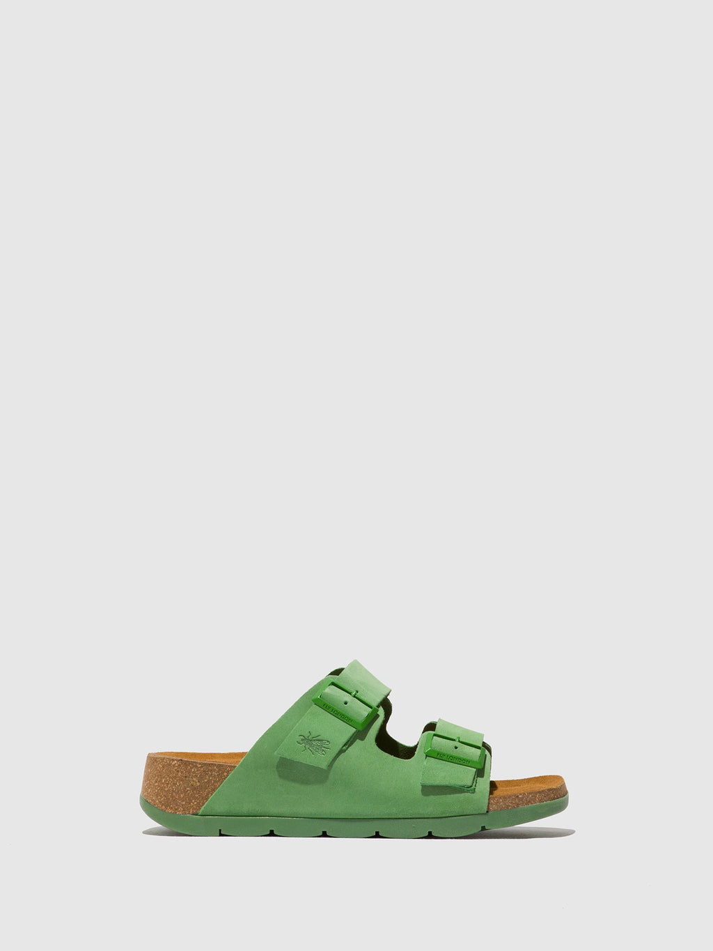 Buckle Sandals CAJA721FLY LIME GREEN