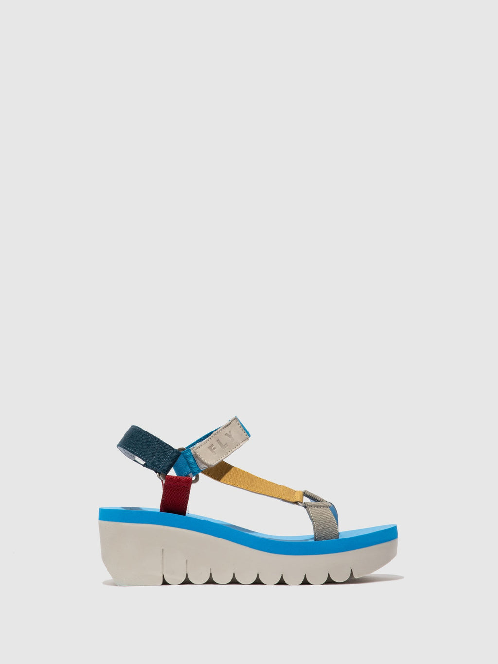 Velcro Sandals YEFA726FLY CUPIDO MULTI (AZURE)
