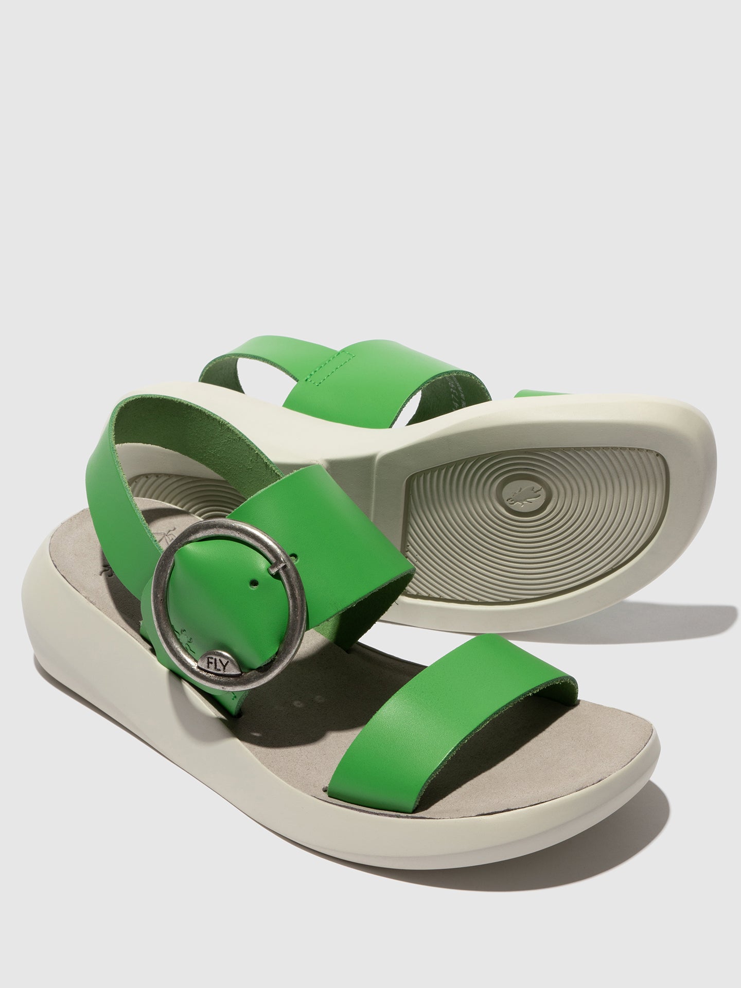 Buckle Sandals BANI739FLY GREEN