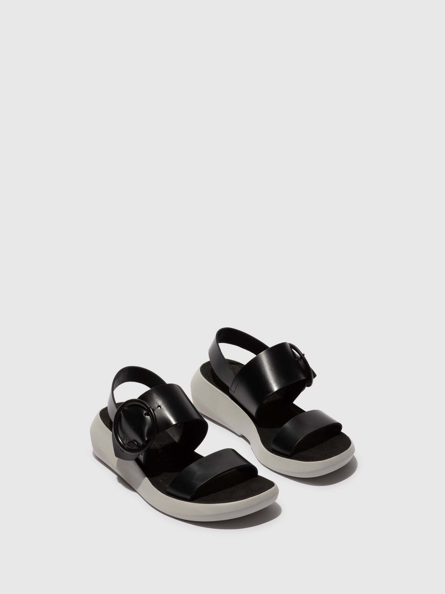 Buckle Sandals BANI739FLY BLACK