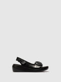 Sling-Back Sandals BERK754FLY BRIDLE BLACK