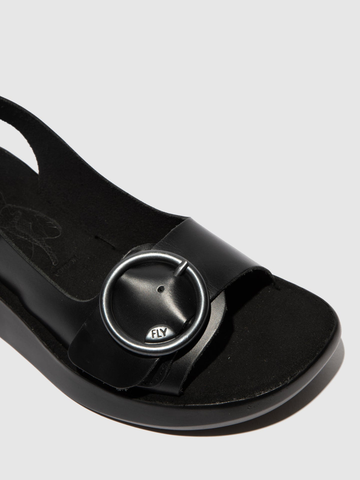 Slingback-Sandalen BERK754FLY BRIDLE BLACK