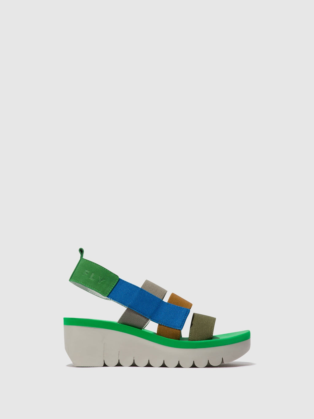 Strappy Sandals YERE847FLY MULTI (GREEN)