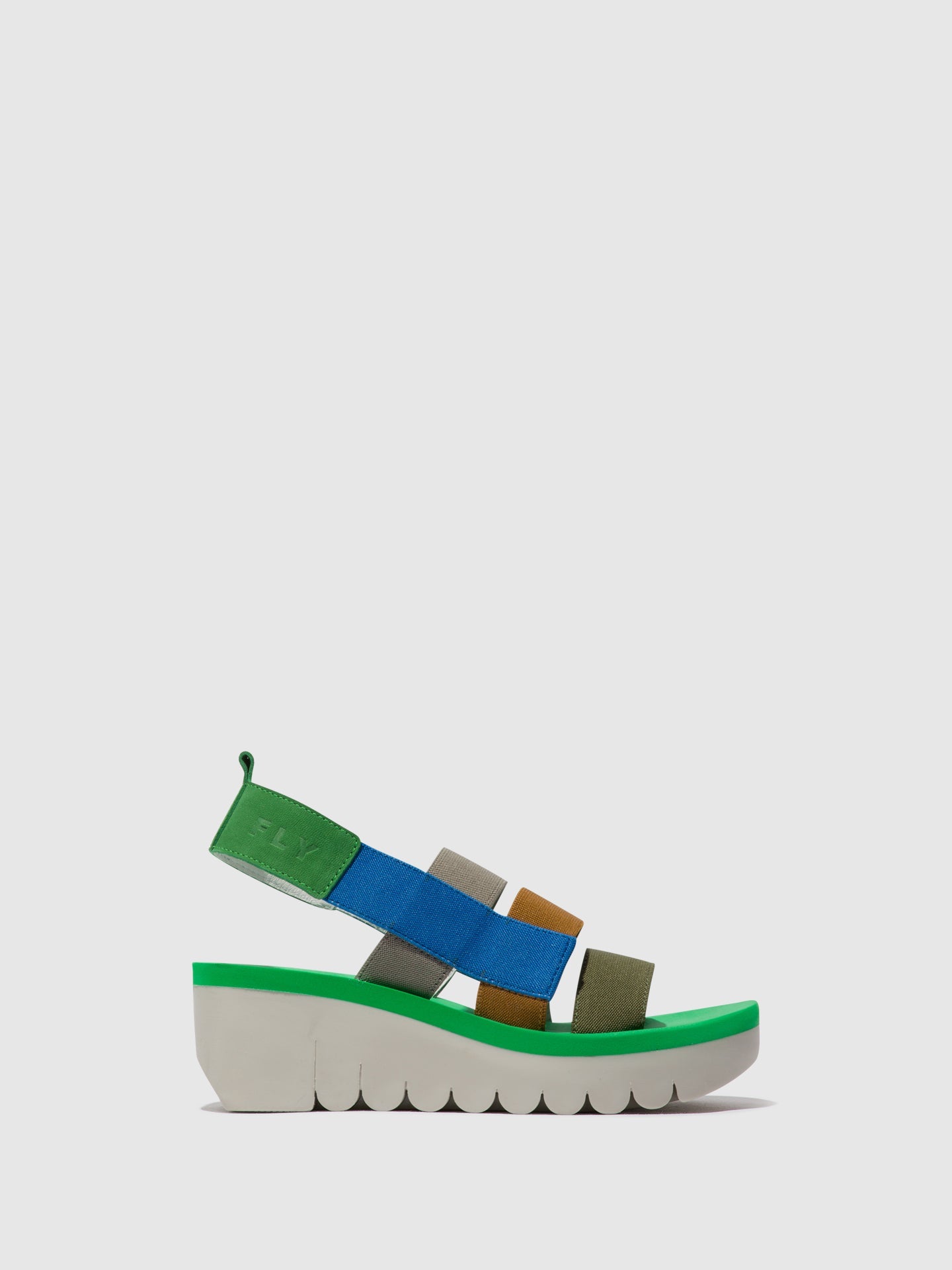 Strappy Sandals YERE847FLY MULTI (GREEN)