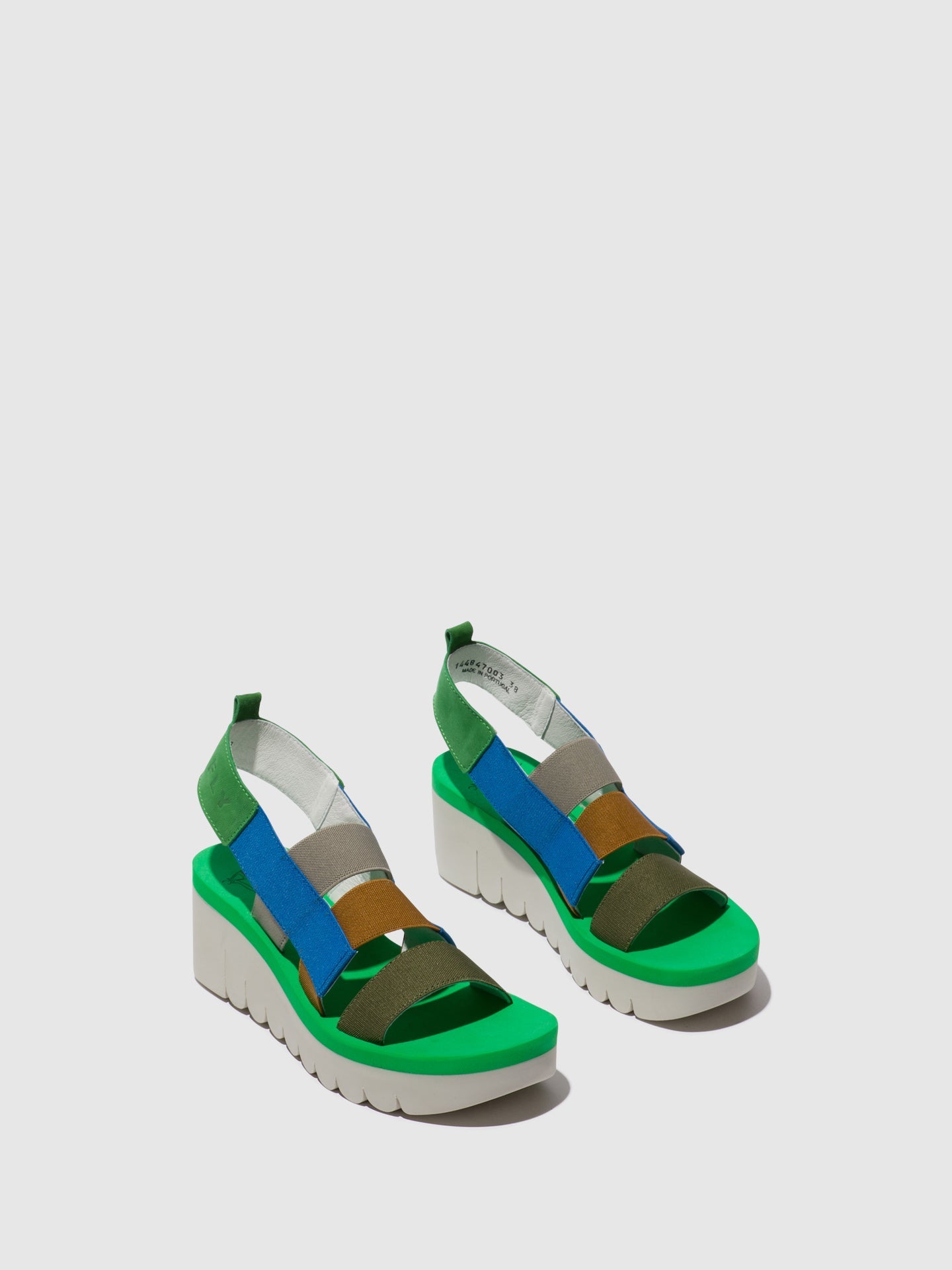 Strappy Sandals YERE847FLY MULTI (GREEN)