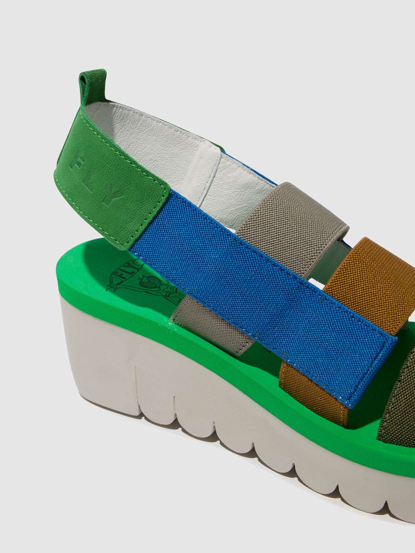 Strappy Sandals YERE847FLY MULTI (GREEN)