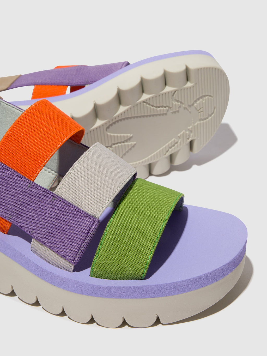 Strappy Sandals YERE847FLY MULTI (VIOLA)