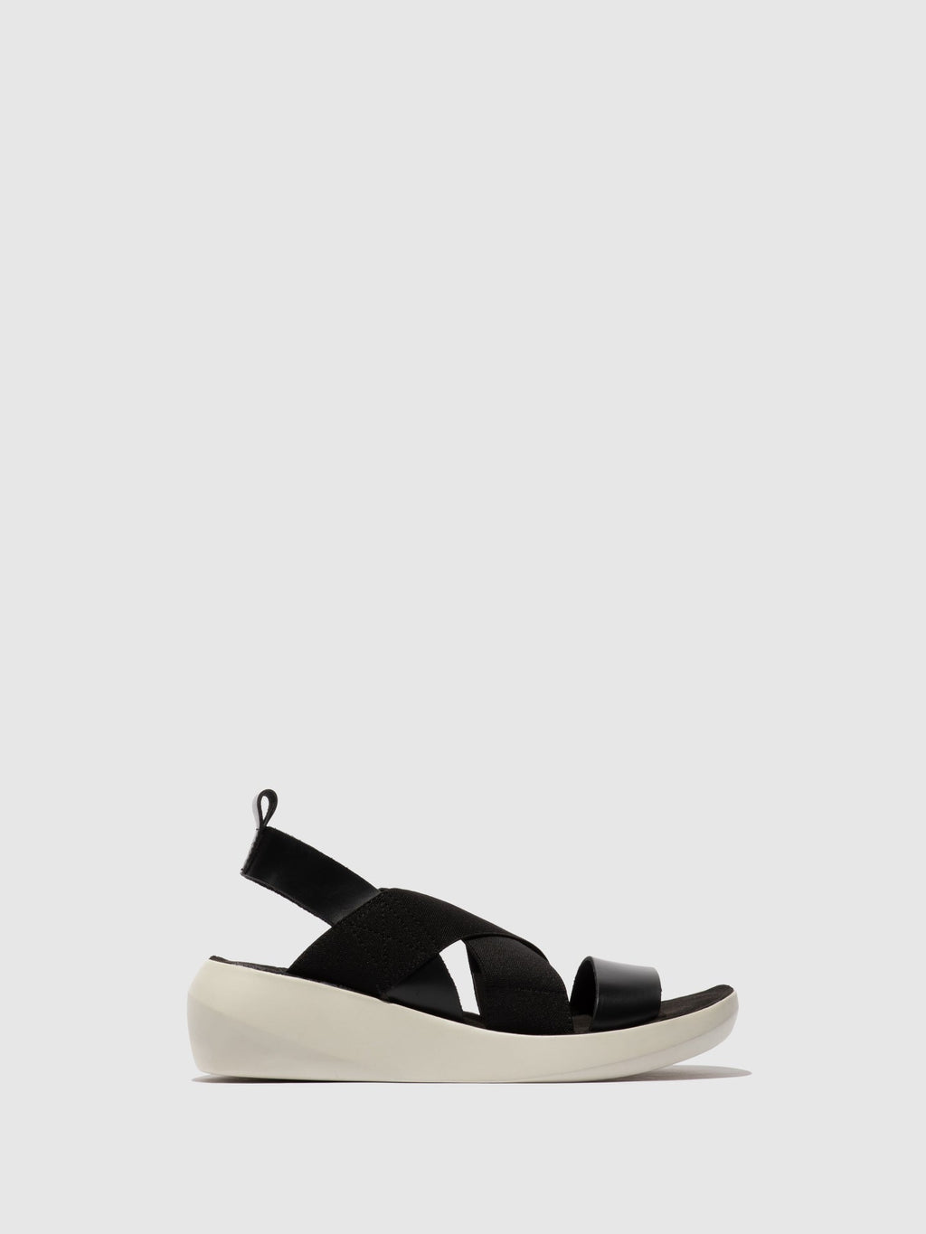 Crossover Sandals BAJI848FLY BRIDLE BLACK