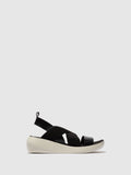 Crossover Sandals BAJI848FLY BRIDLE BLACK