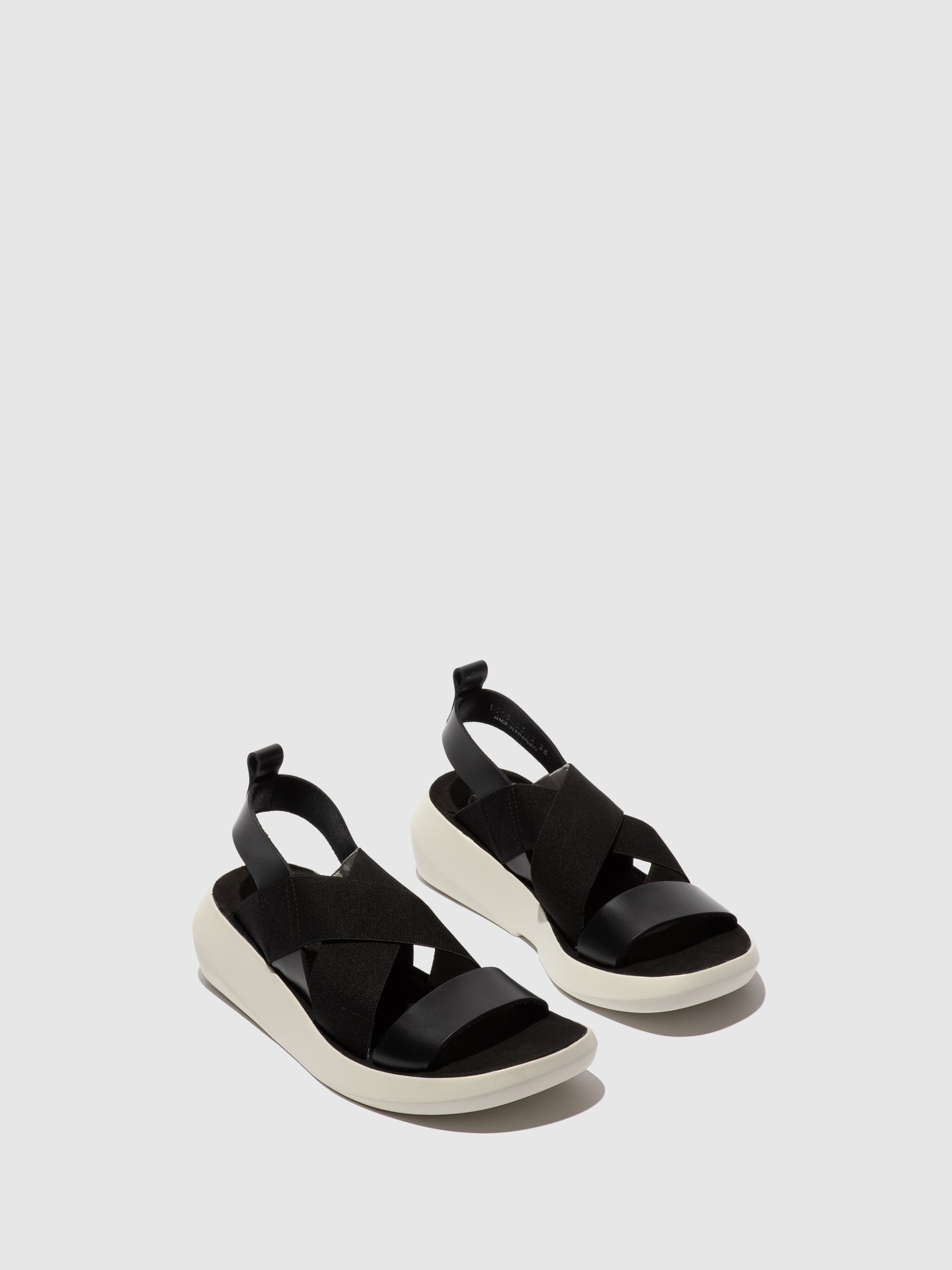 Crossover Sandals BAJI848FLY BRIDLE BLACK