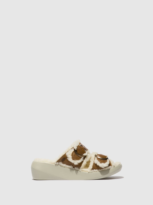 Pantoletten BUGA902FLY CAMEL