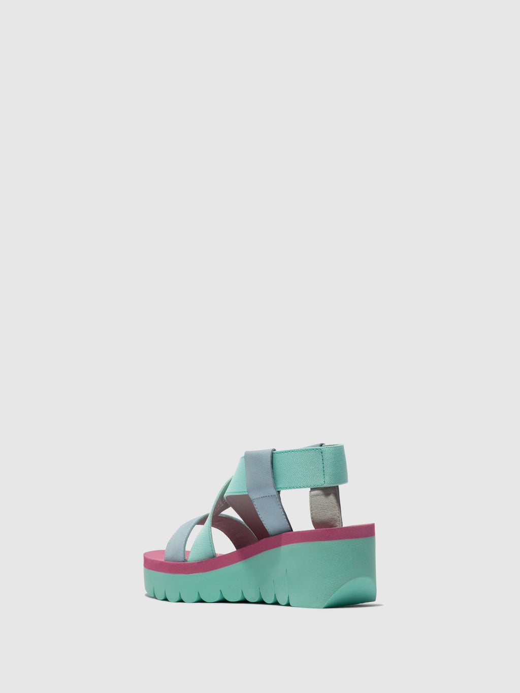 Sling-Back Sandals YABI922FLY SKY BLUE/SPEARMINT/LILAC
