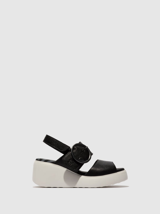 Sling-Back Sandalen DIGO939FLY MOUSSE BLACK