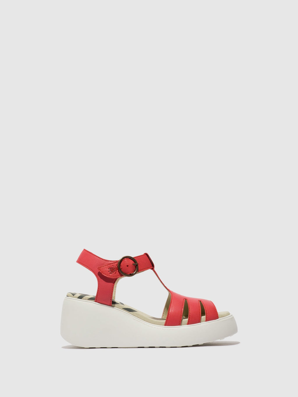 T-Strap Sandals DUMA955FLY RASPBERRY