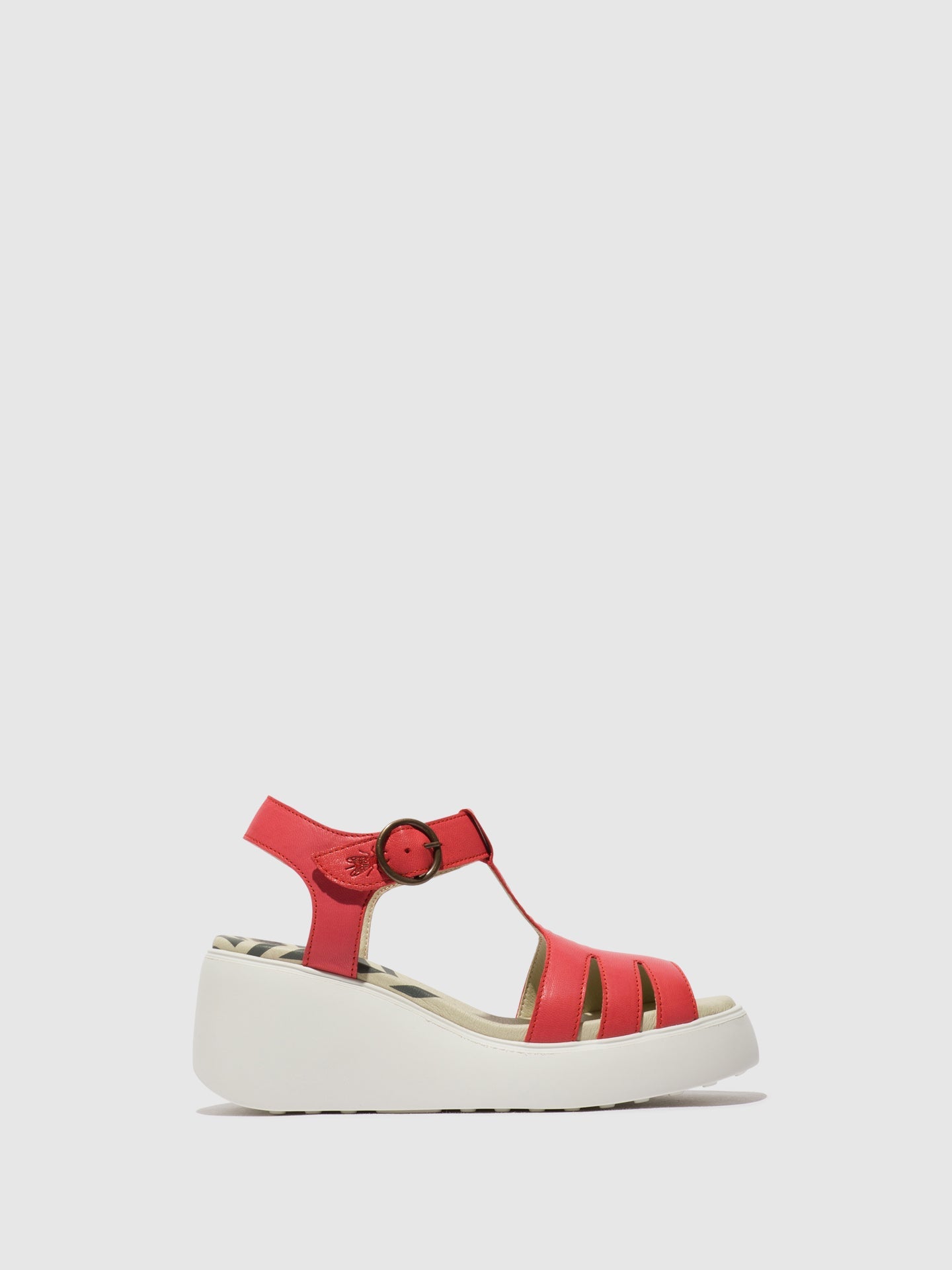 T-Strap-Sandalen DUMA955FLY RASPBERRY