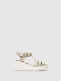T-Strap Sandals DUMA955FLY SILVER