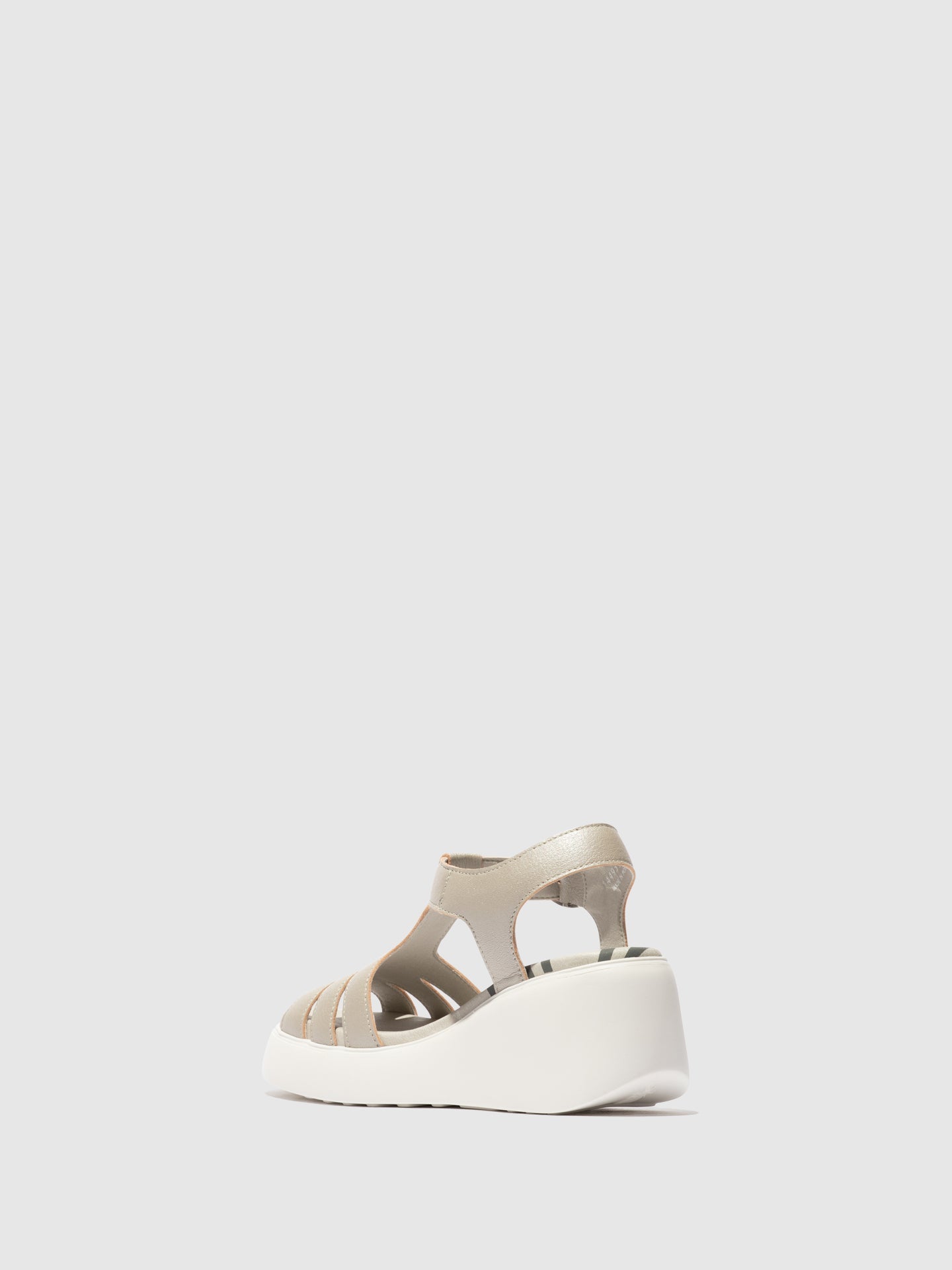 T-Strap Sandals DUMA955FLY SILVER