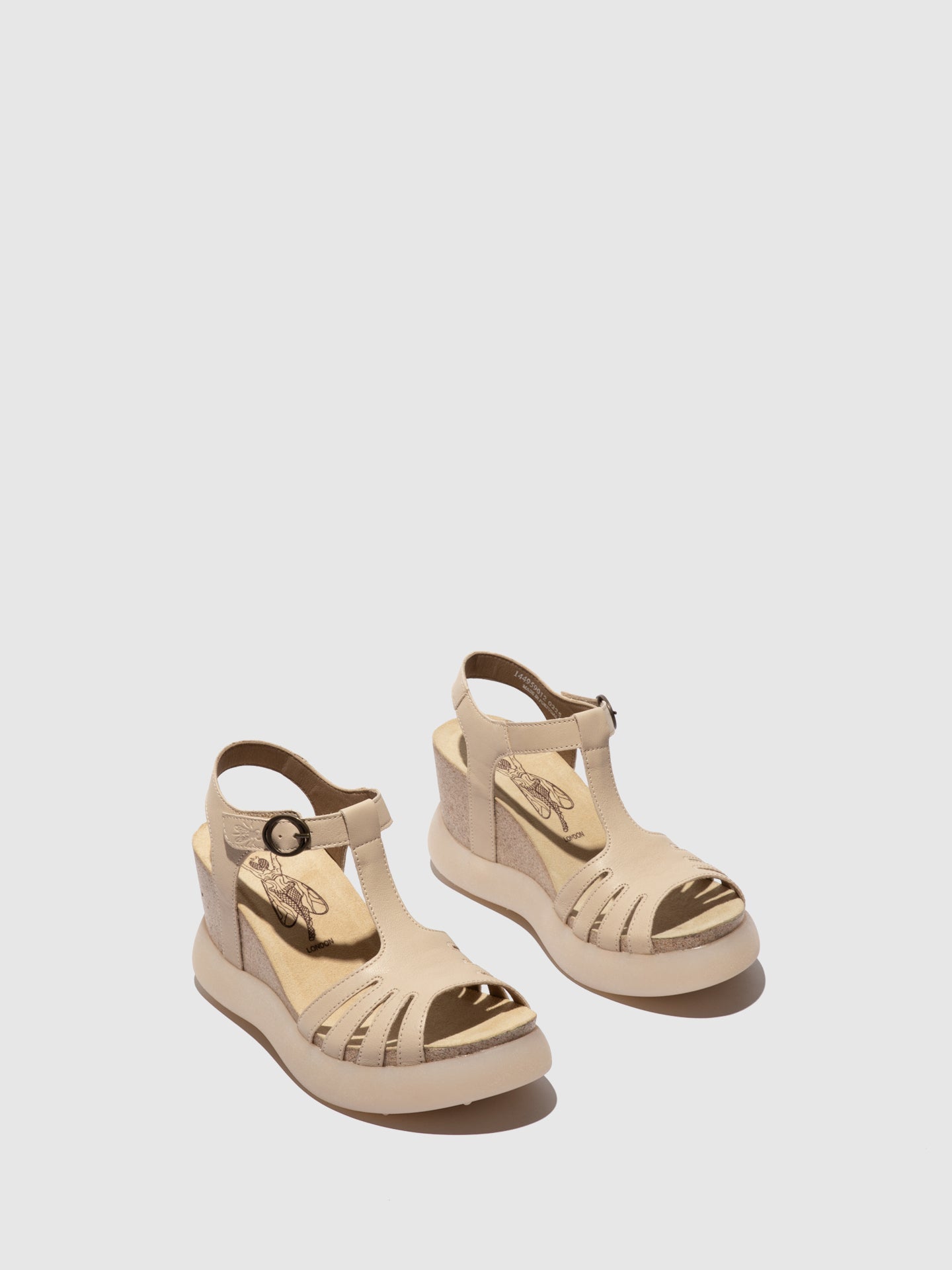 T-Strap Sandals GAIT959FLY Light Brown