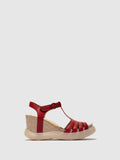 T-Strap Sandals GAIT959FLY CHERRY