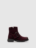 Buckle Ankle Boots RILY991FLY PURPLE