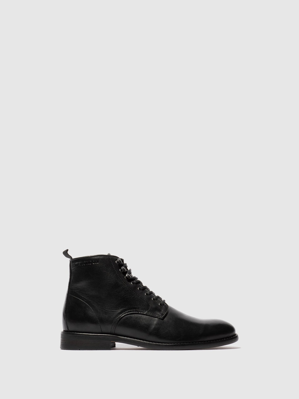 Lace-up Ankle Boots WERN002FLY BURN BLACK
