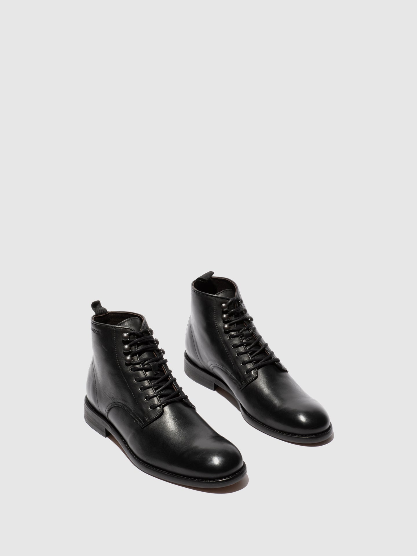 Lace-up Ankle Boots WERN002FLY BURN BLACK