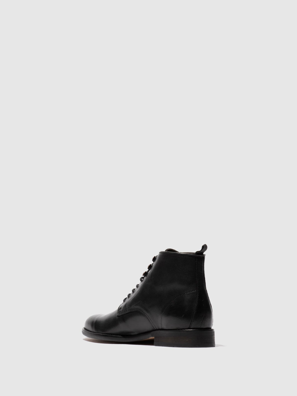 Lace-up Ankle Boots WERN002FLY BURN BLACK