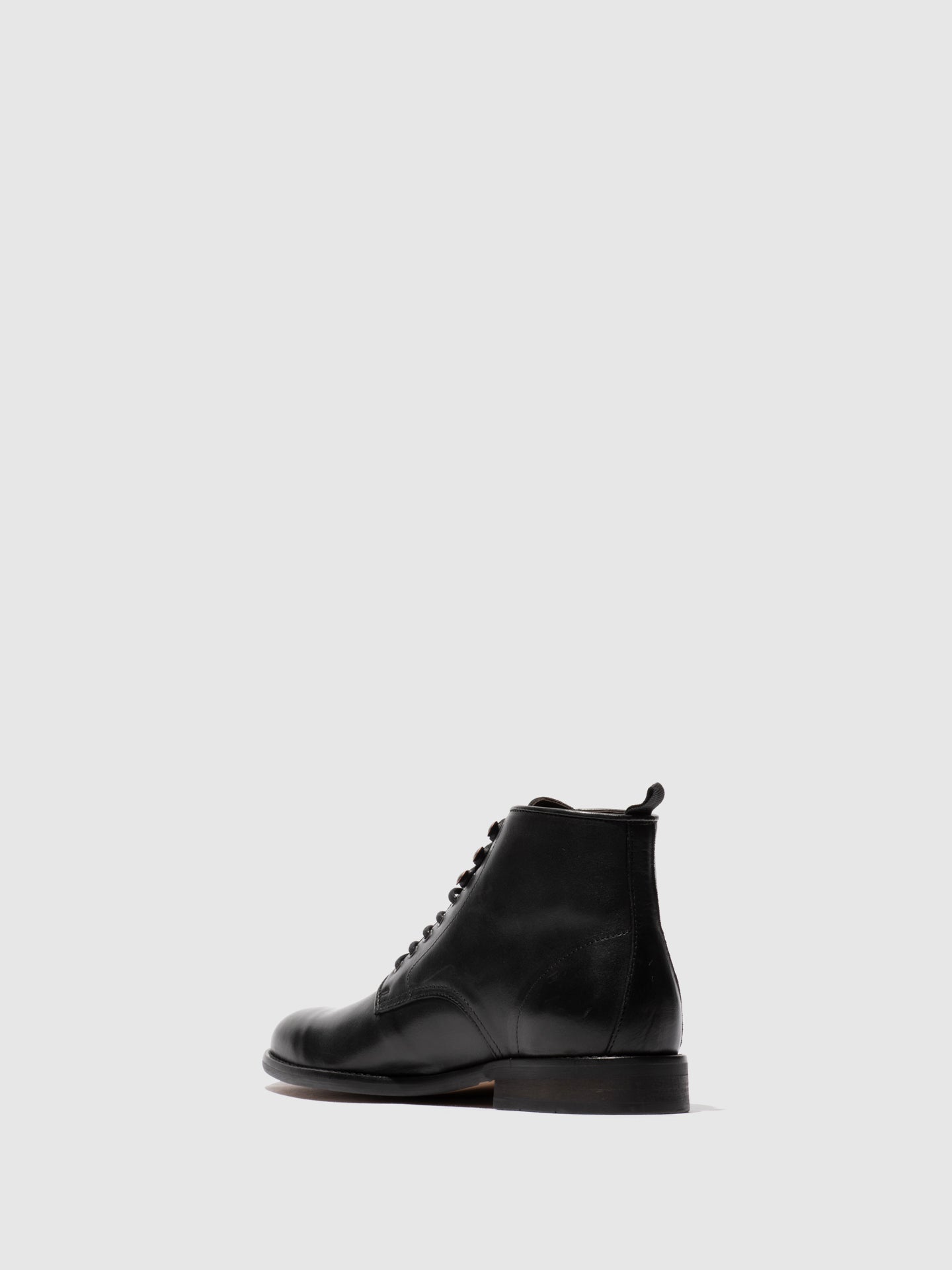 Lace-up Ankle Boots WERN002FLY BURN BLACK