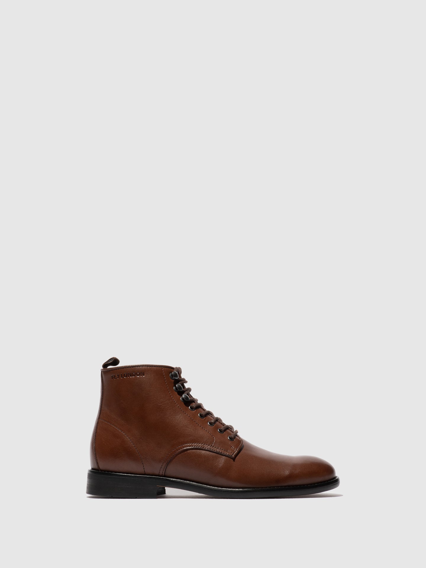 Lace-up Ankle Boots WERN002FLY BROWN