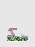 Platform Sandals CAMU034FLY VIOLET