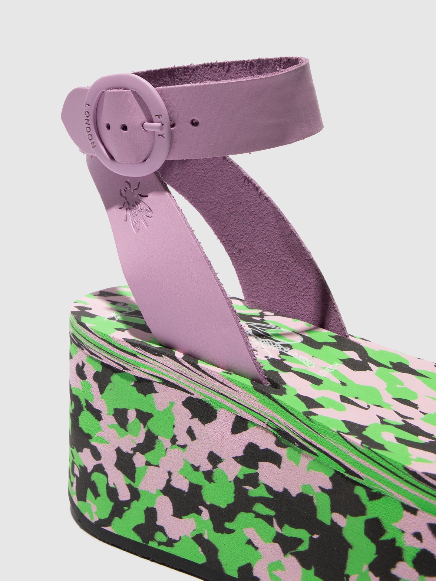 Platform Sandals CAMU034FLY VIOLET