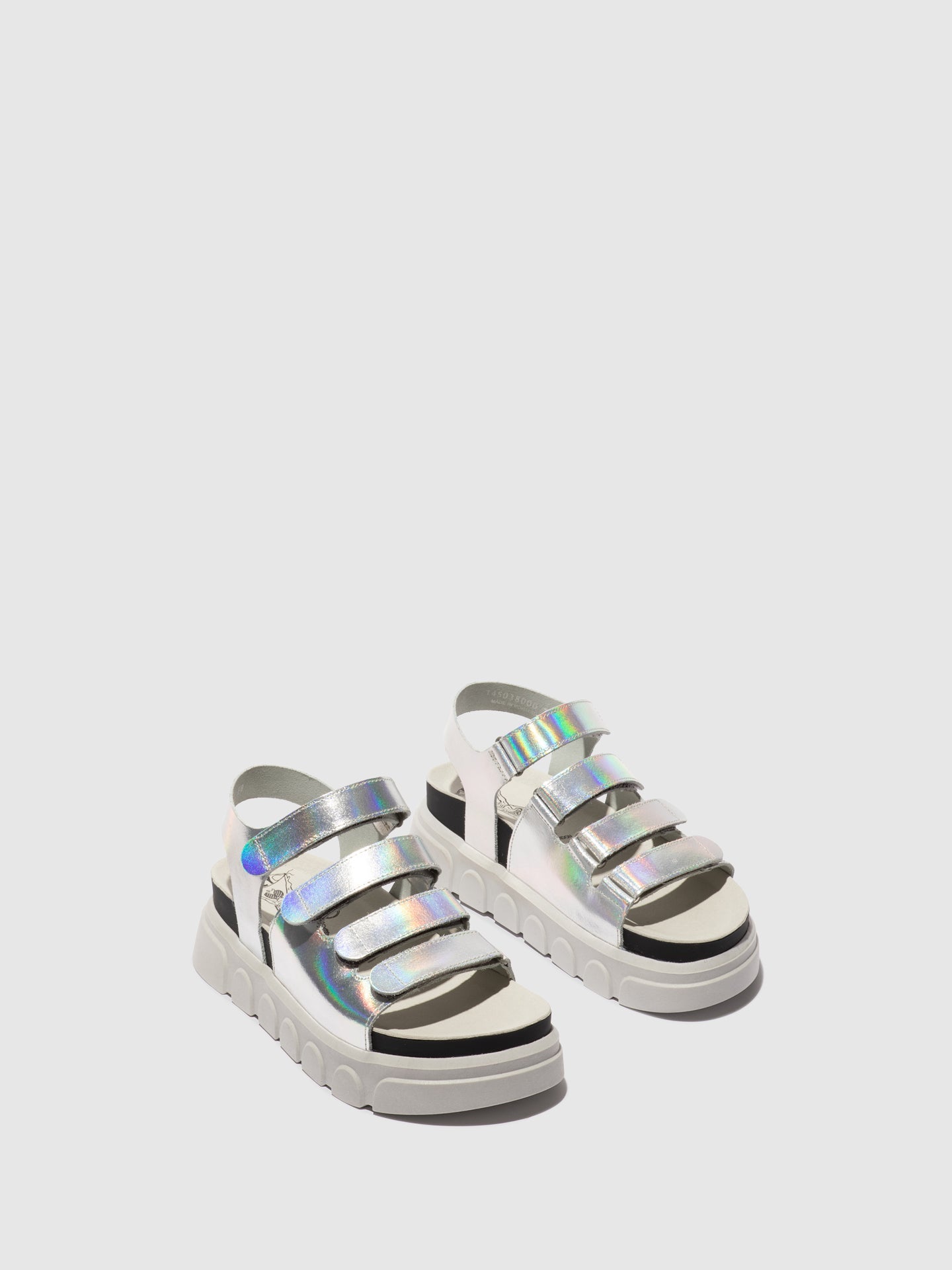 Velcro Sandals CLAD038FLY SILVER