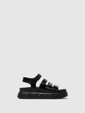 Velcro Sandals CLAD038FLY BLACK