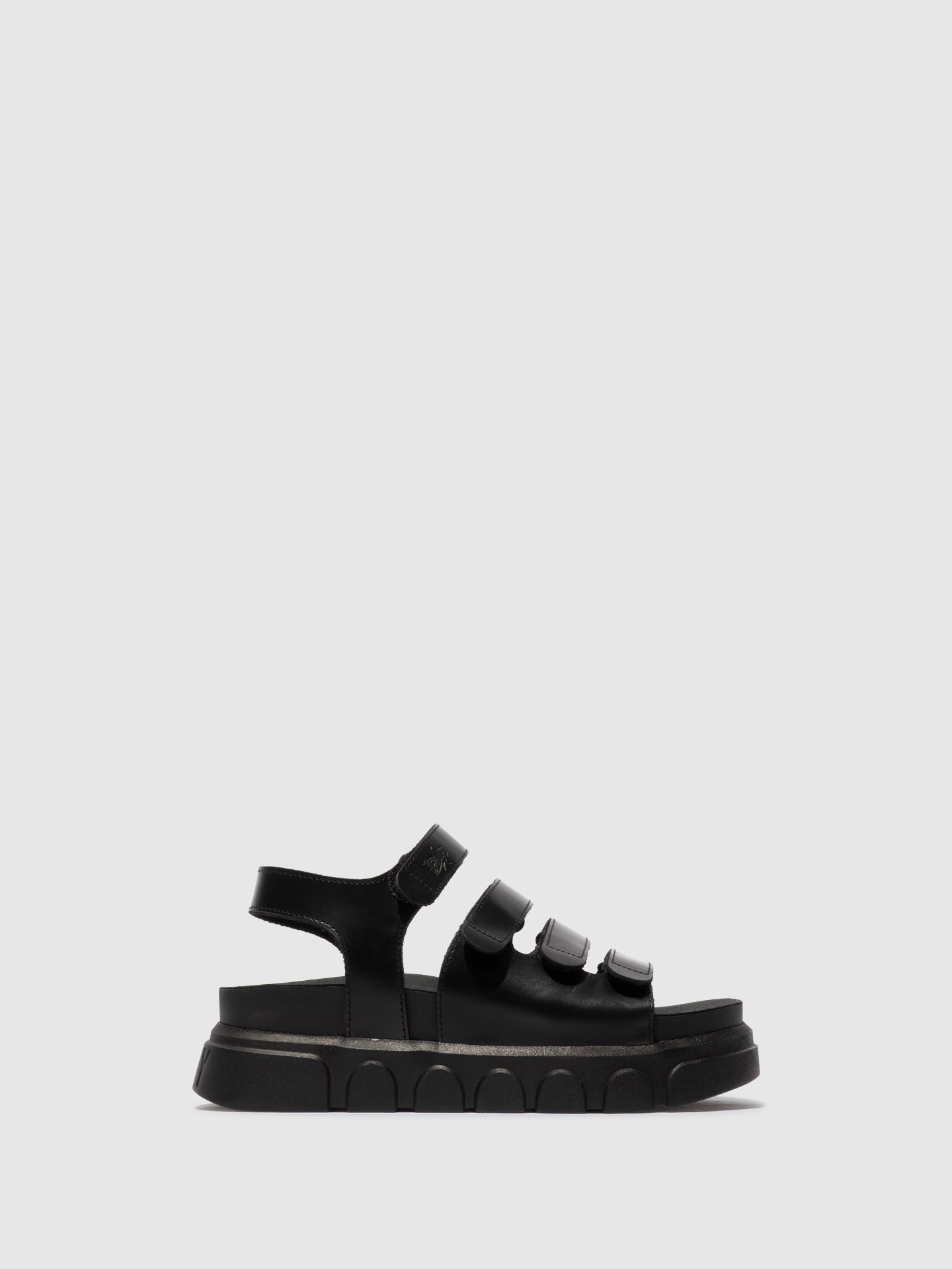 Velcro Sandals CLAD038FLY BLACK