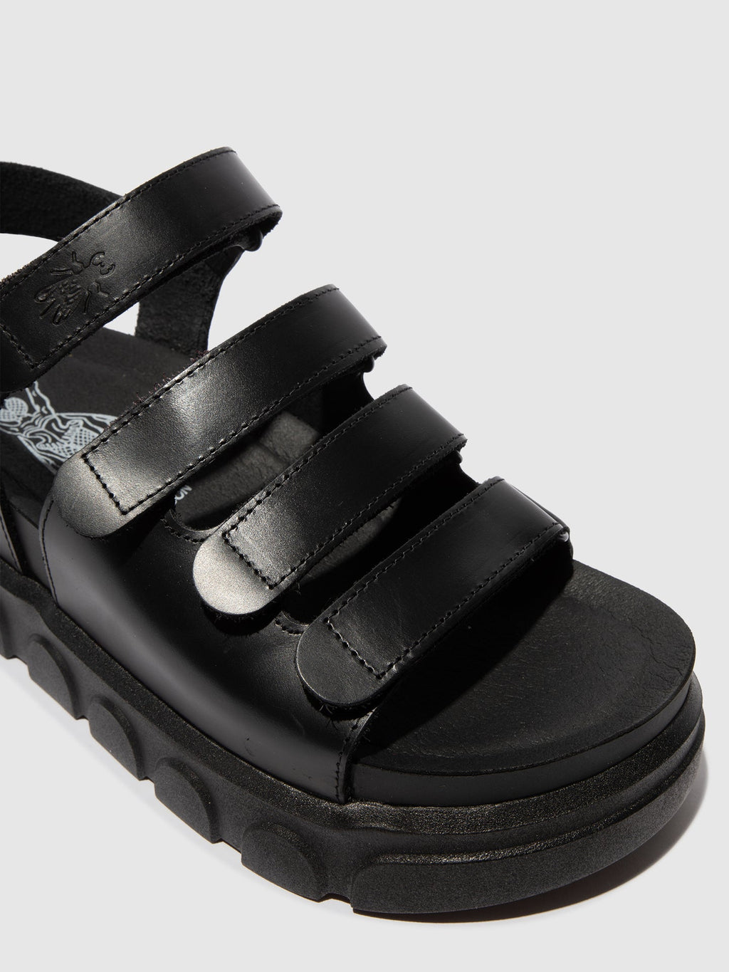 Velcro Sandals CLAD038FLY BLACK