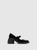 Buckle Shoes HUVI044FLY NAPPALAK BLACK