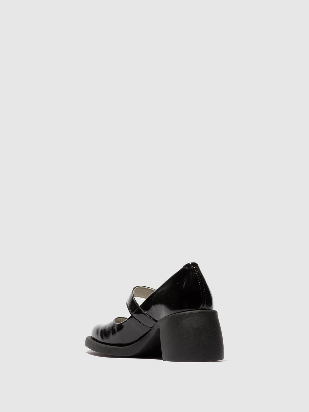 Buckle Shoes HUVI044FLY NAPPALAK BLACK