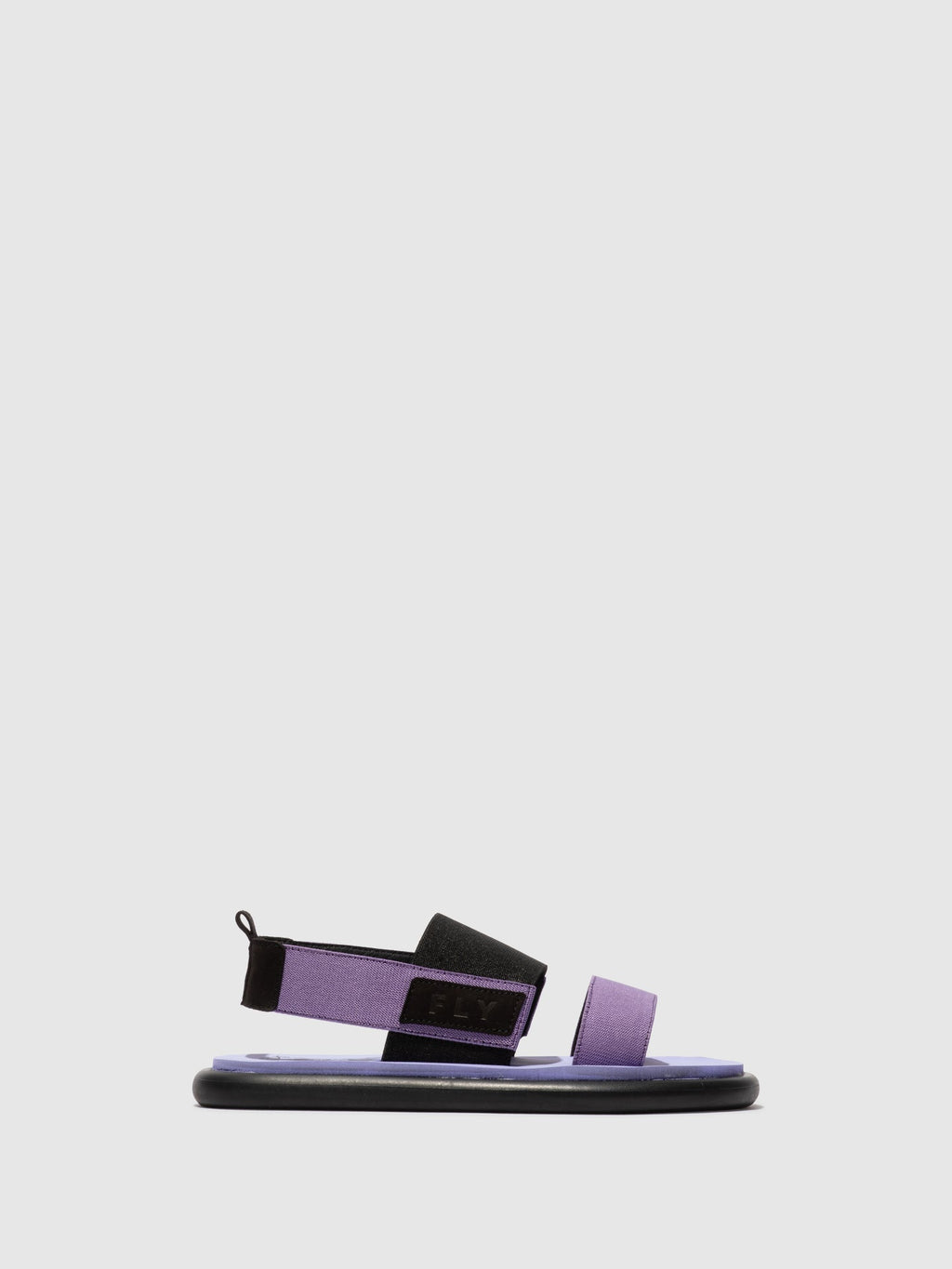 Sling-Back Sandals OICH064FLY BLACK/VIOLET/VIOLET