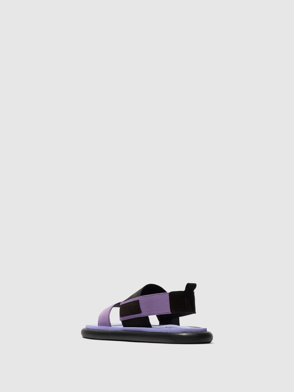 Sling-Back Sandals OICH064FLY BLACK/VIOLET/VIOLET