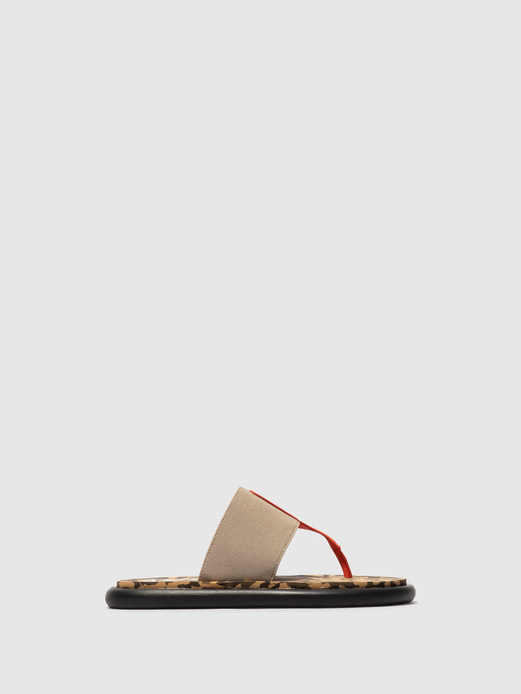 Slip-on Sandals ONIA065FLY SCARLET/TAUPE/CAMU