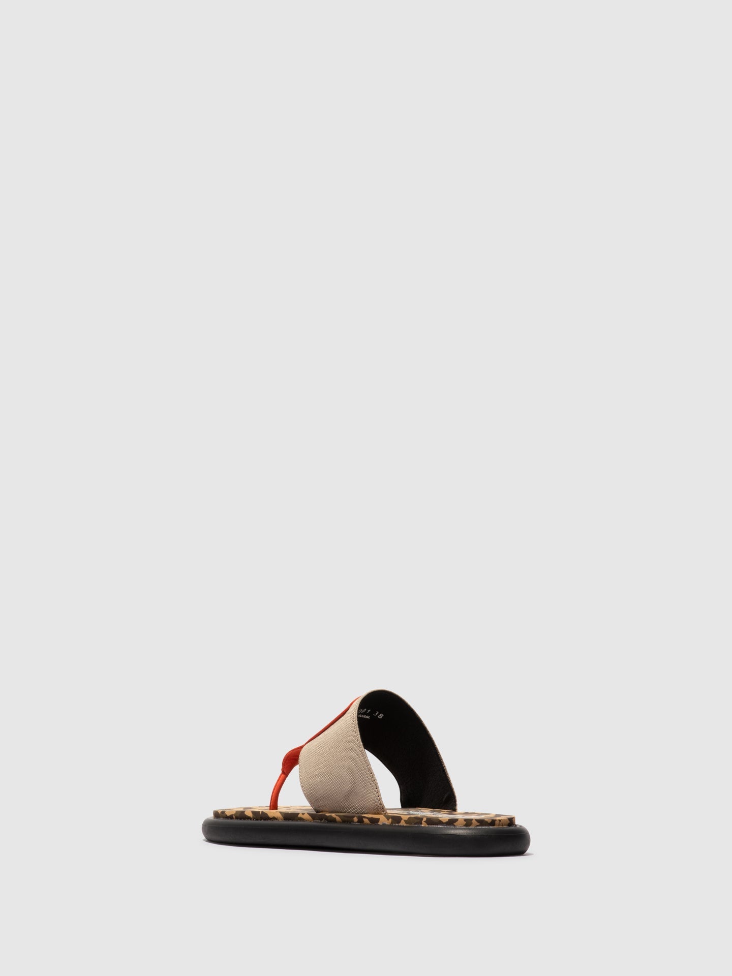 Slip-on Sandals ONIA065FLY SCARLET/TAUPE/CAMU