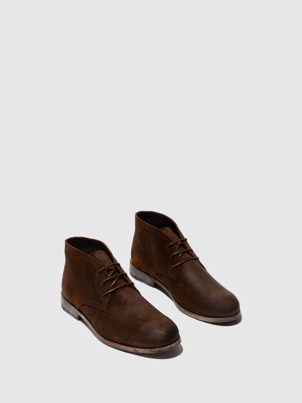 Lace-up Ankle Boots CAJY074FLY CAMEL