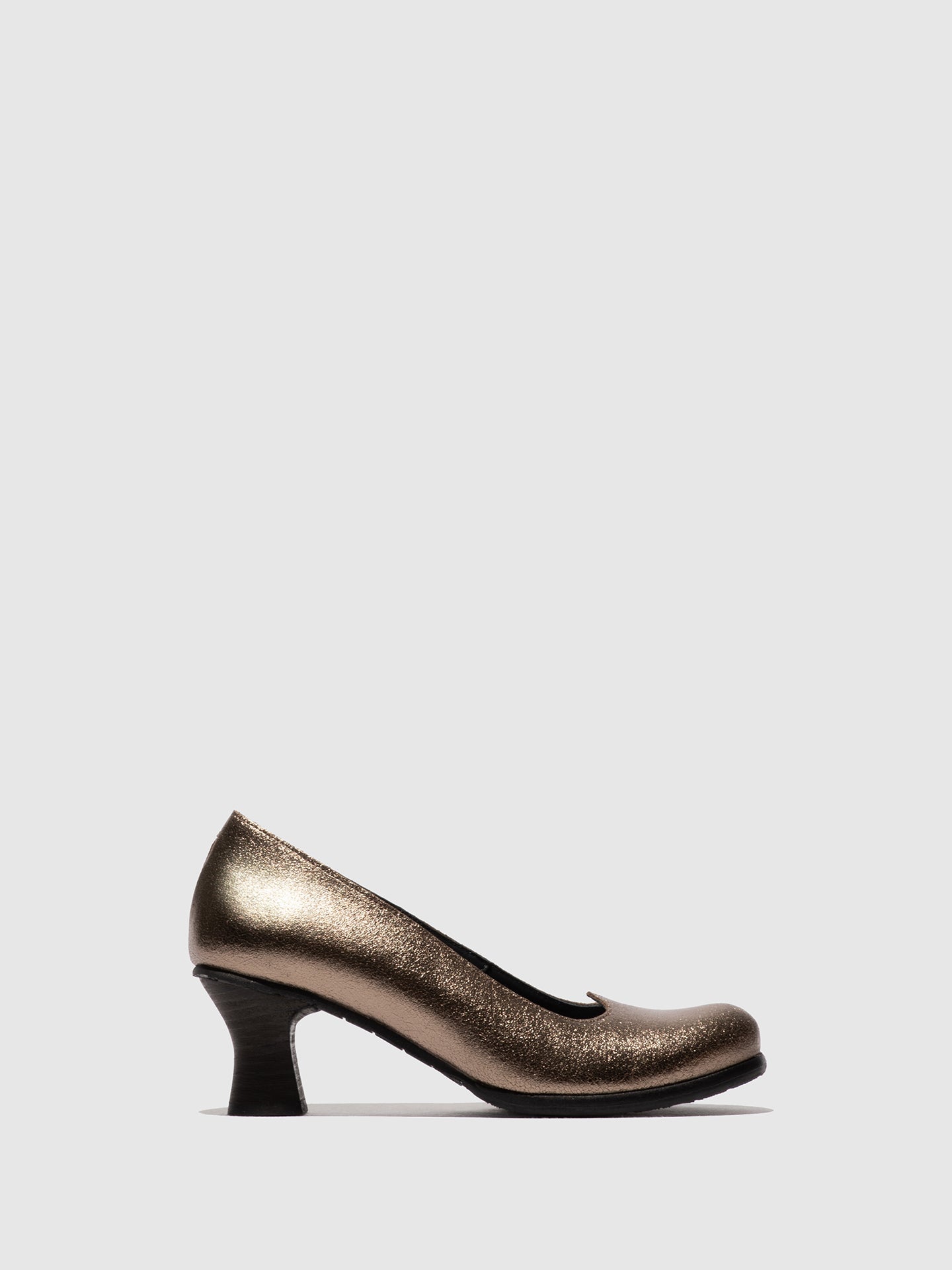 Heel Shoes BAZE086FLY VALLEY DK. GOLD