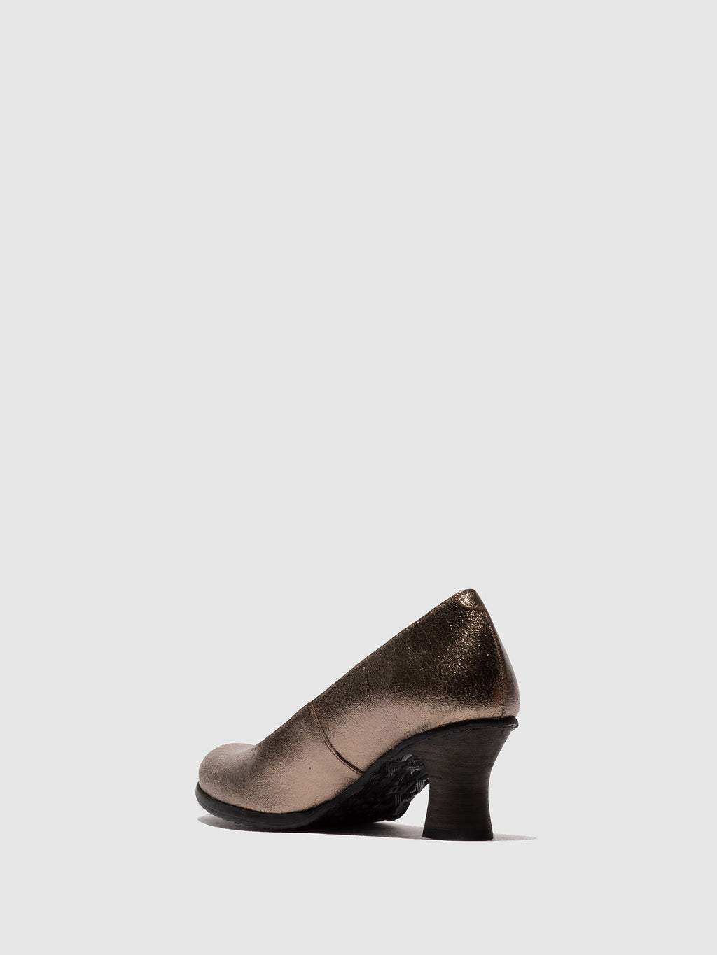 Heel Shoes BAZE086FLY VALLEY DK. GOLD