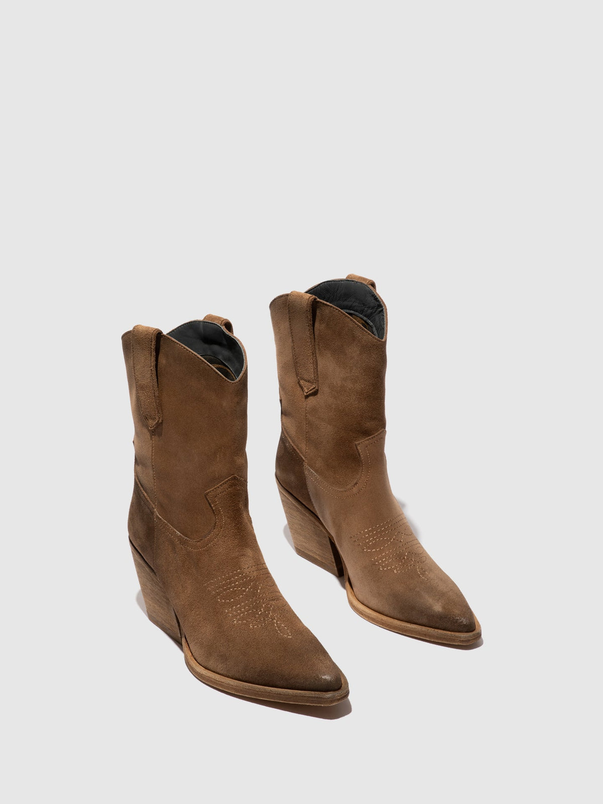 Reißverschluss-Stiefeletten WOFY093FLY TAUPE
