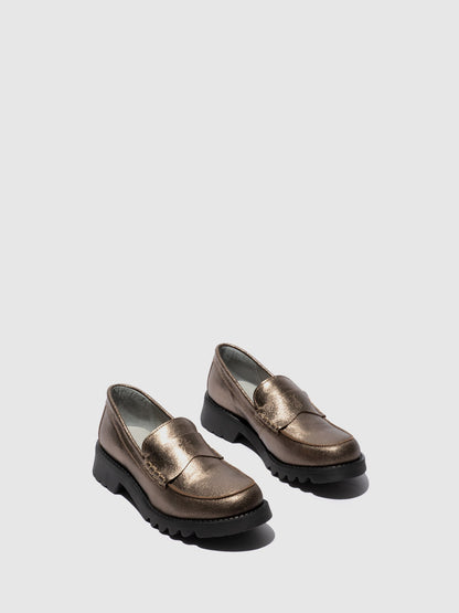 Slip-on Schuhe RIXI112FLY DUNKELGOLD
