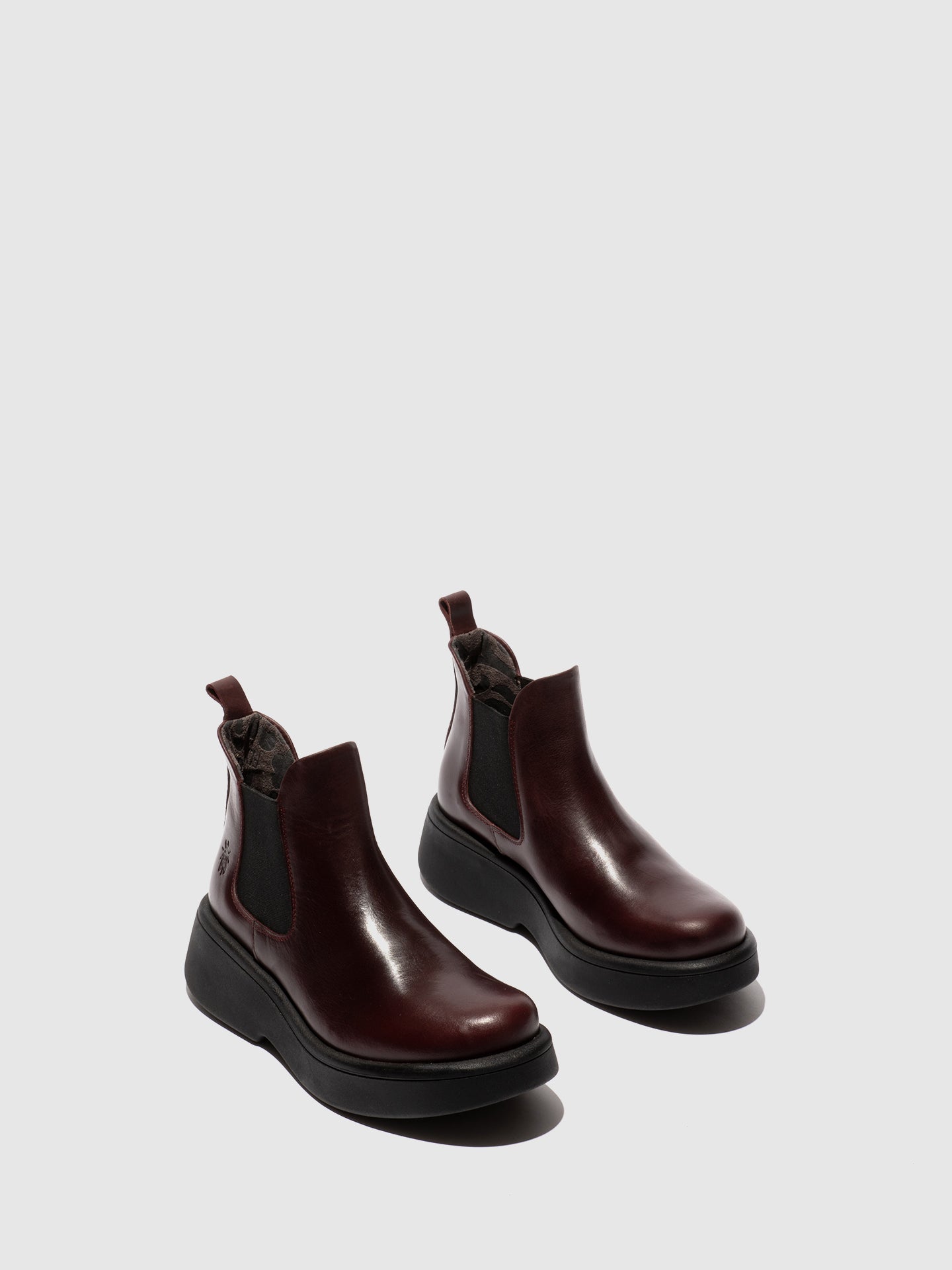 Chelsea Ankle Boots MULK159FLY RUG WINE